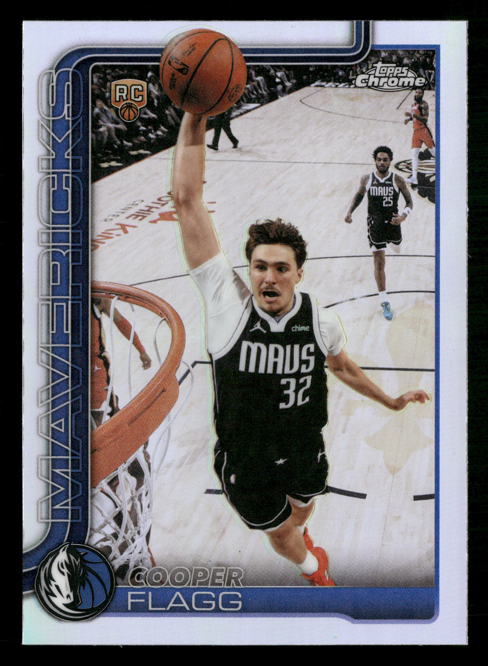 2025-26 Topps Chrome Update #151 Cooper Flagg Refractor