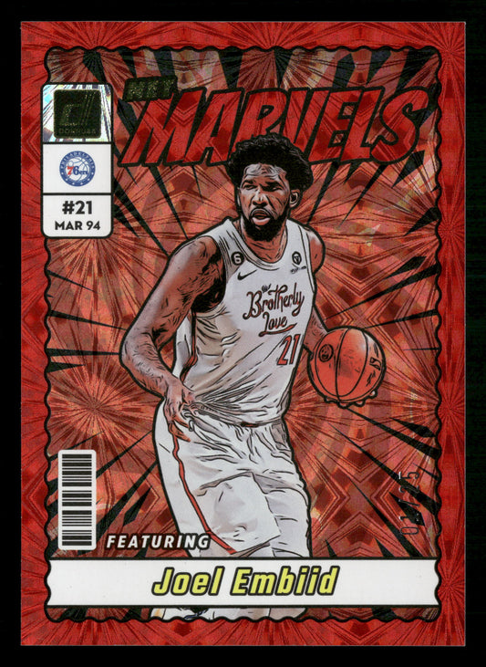 2023-24 Donruss Optic #2 Joel Embiid Net Marvels /#25