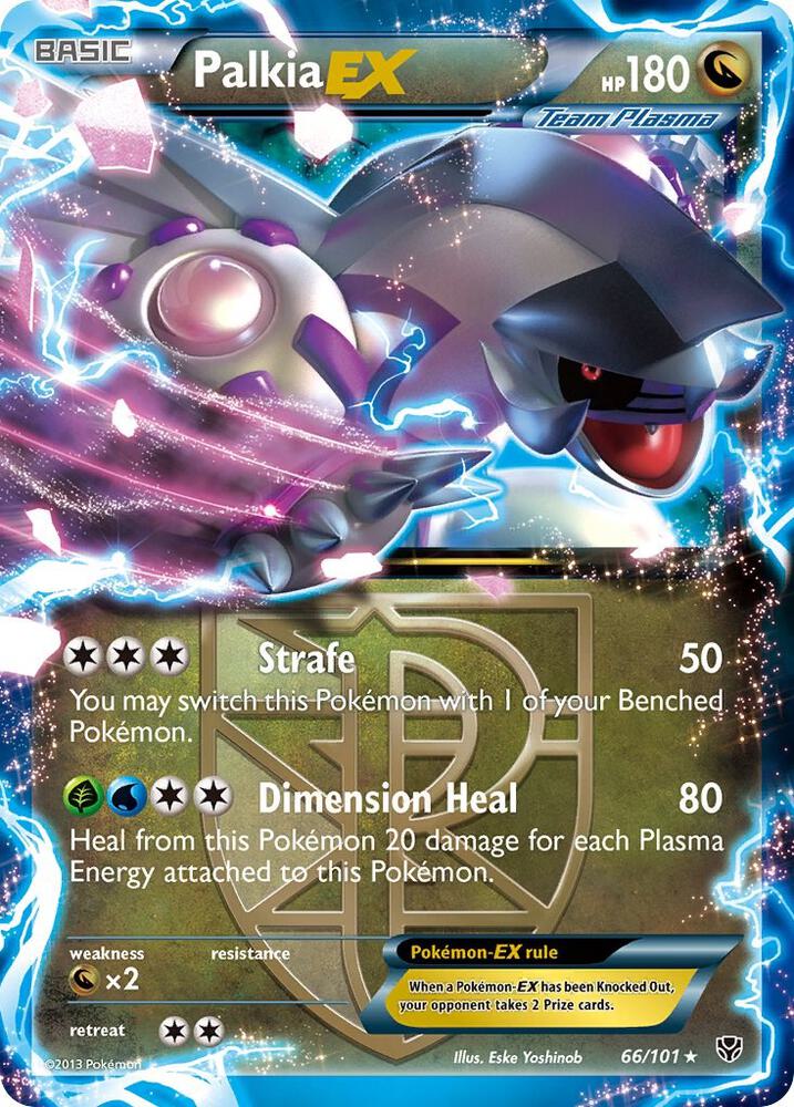 Palkia EX Team Plasma 66/101 (Plasma Blast)  - Holofoil