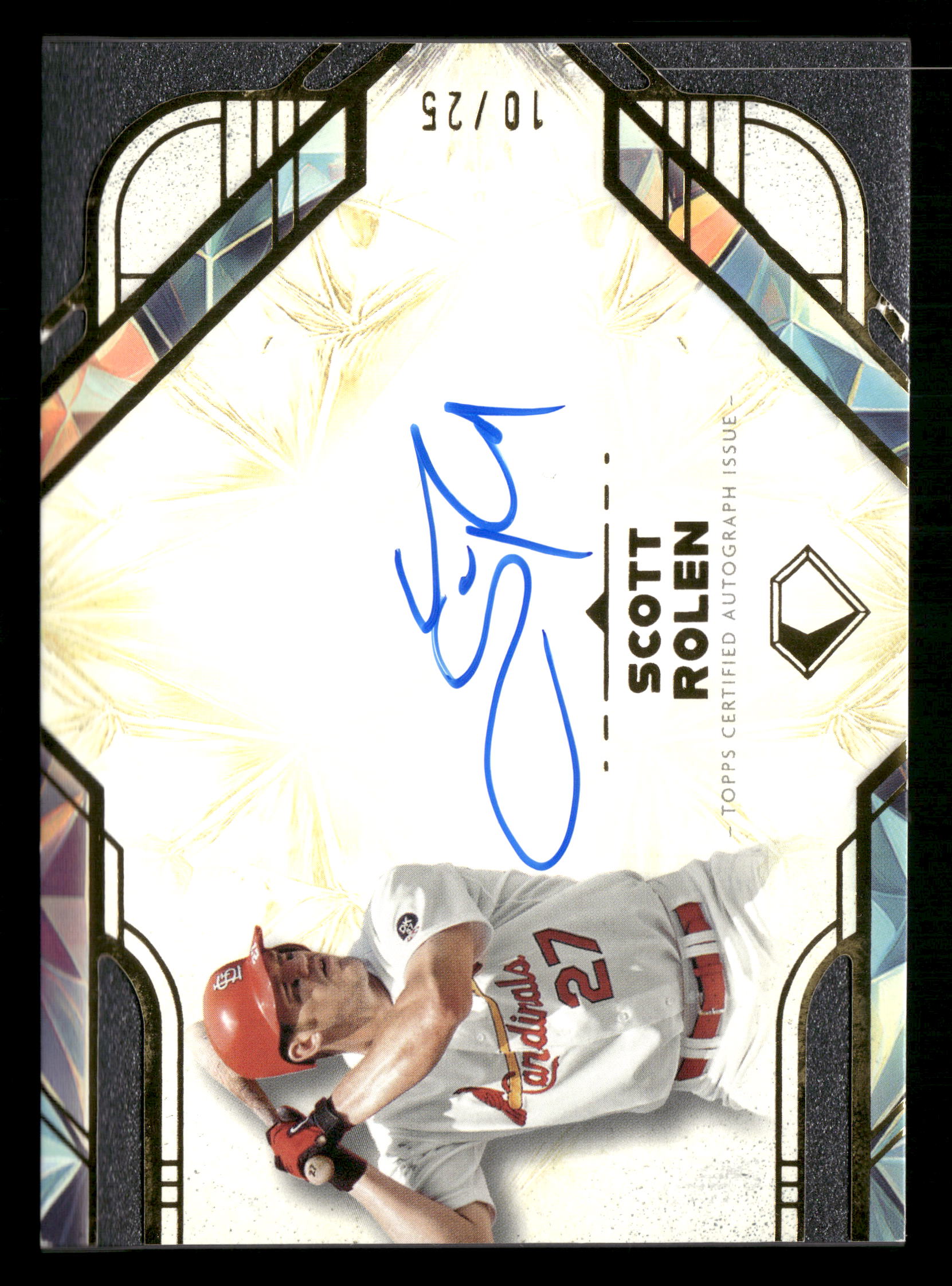 2025 Topps Diamond Icons #DIA-SR Scott Rolen Diamond Icons Autographs #/25