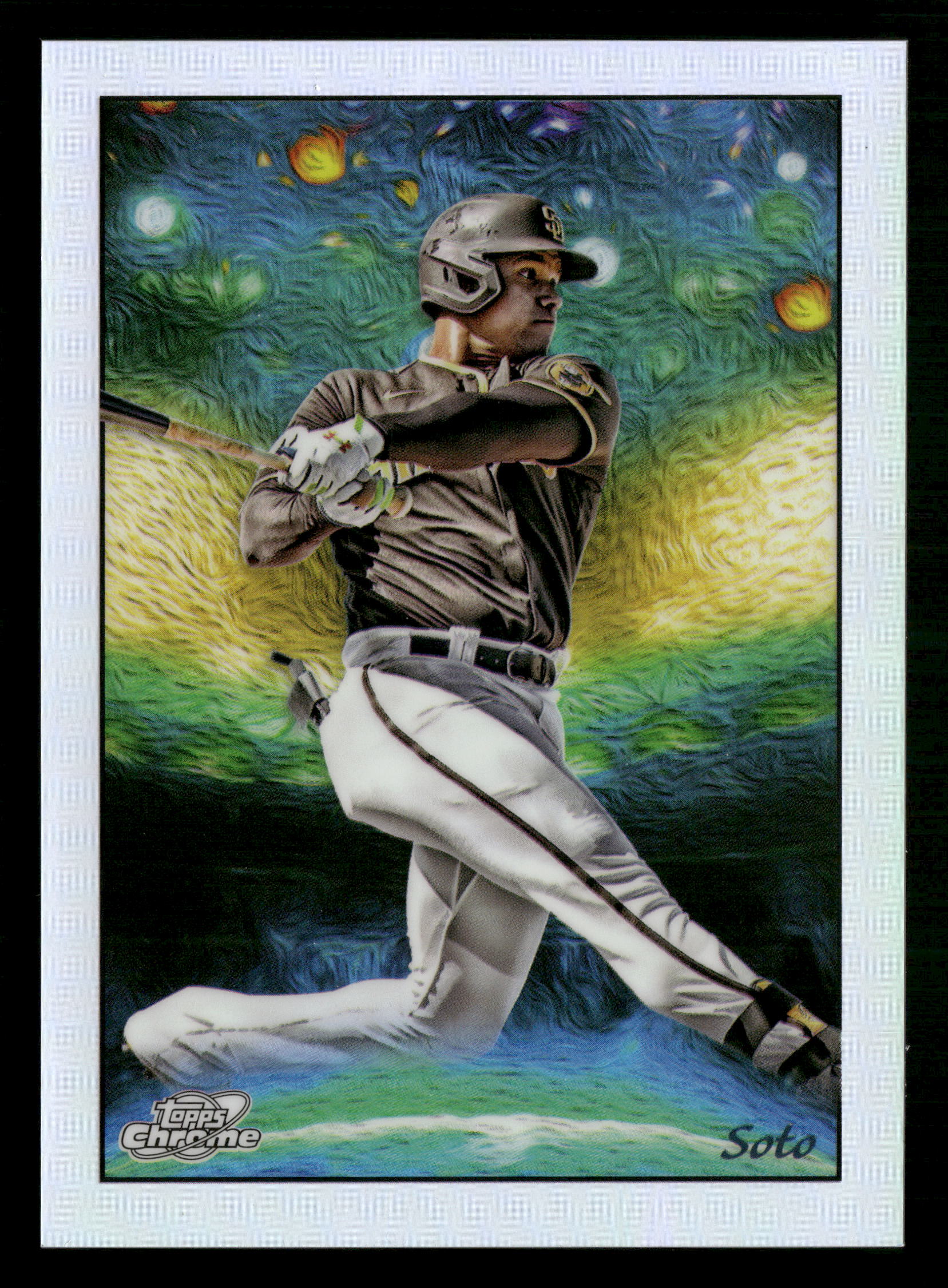 2023 Topps Chrome Cosmic #STN-9 Juan Soto Stars in the Night
