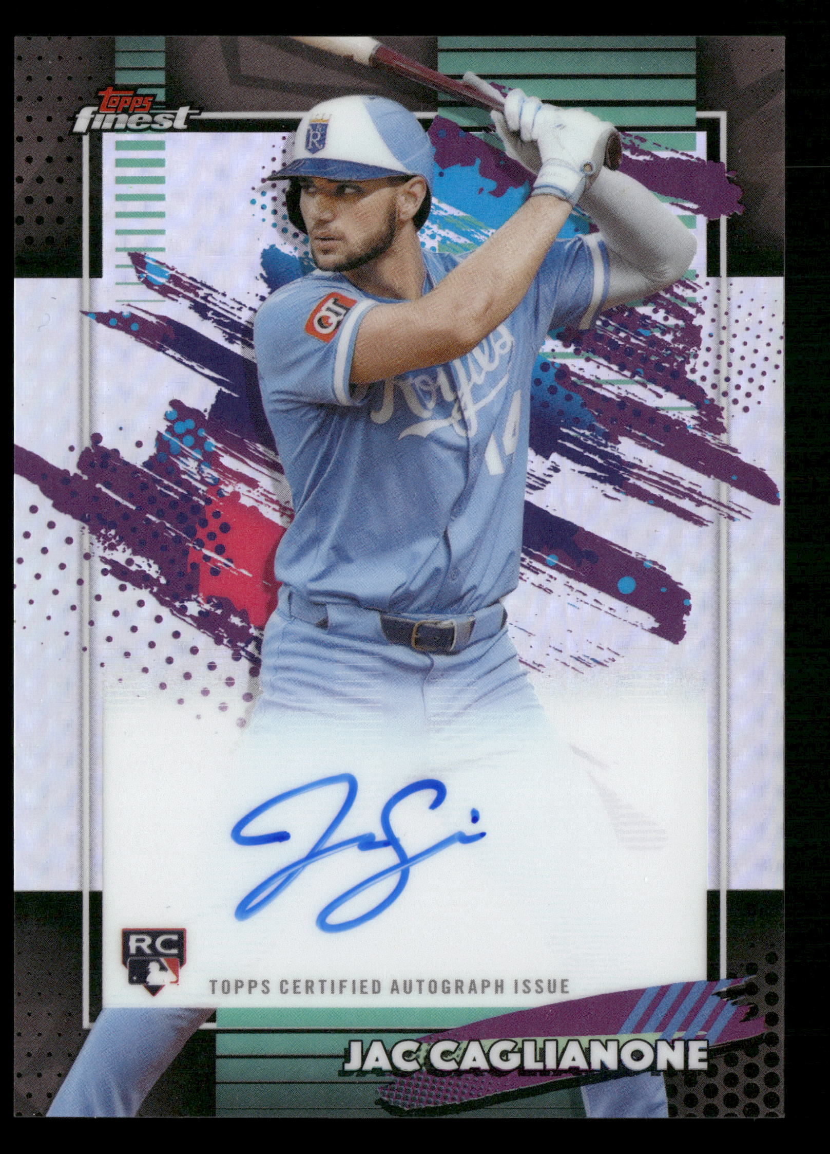 2026 Finest #FA-CAG Jac Caglianone Finest Autographs Refractors