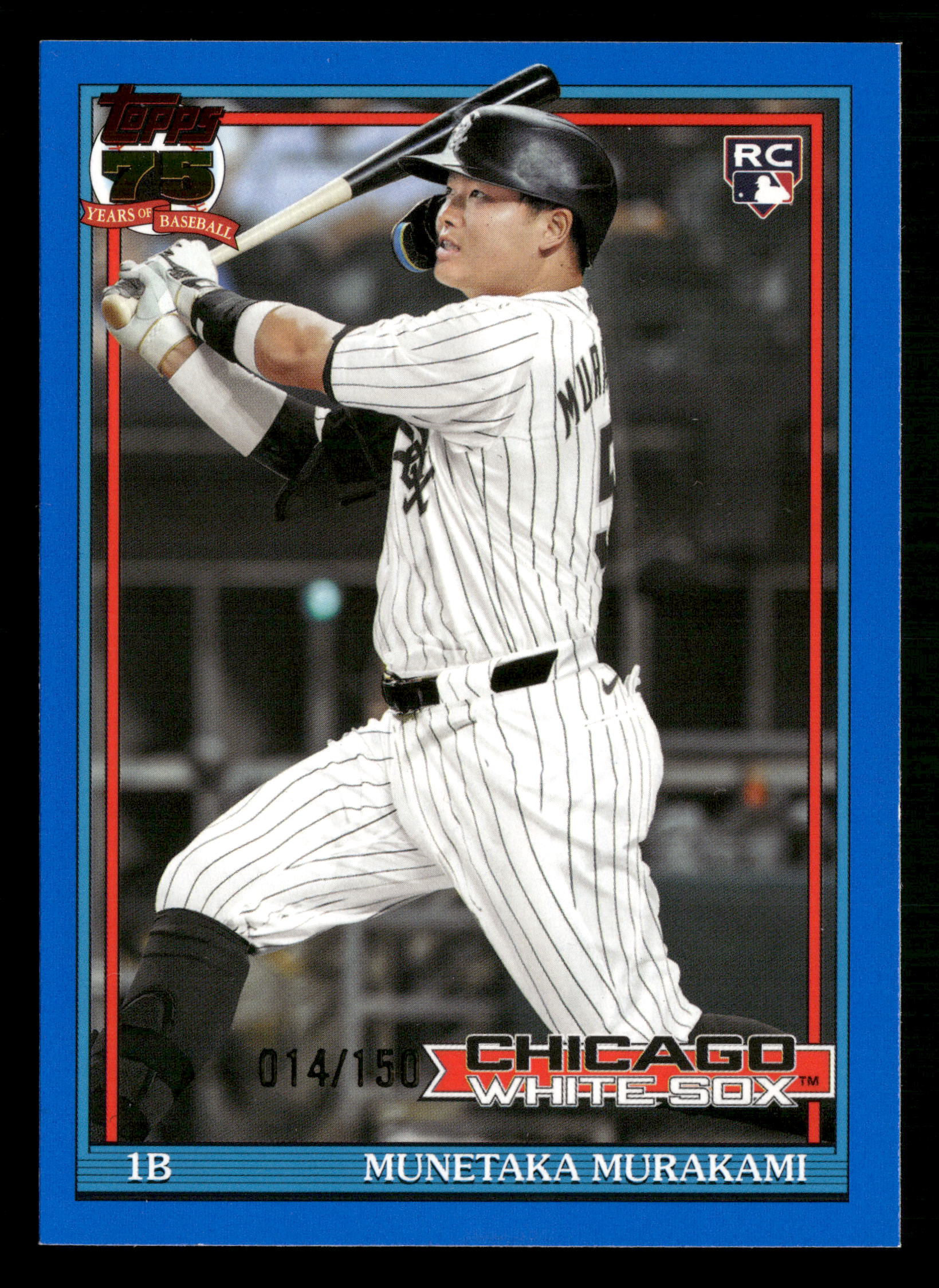 2026 Series 2 #91B2-12 Munetaka Murakami 1991 35th Anniversary Blue RC #/150