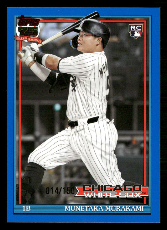 2026 Series 2 #91B2-12 Munetaka Murakami 1991 35th Anniversary Blue RC #/150