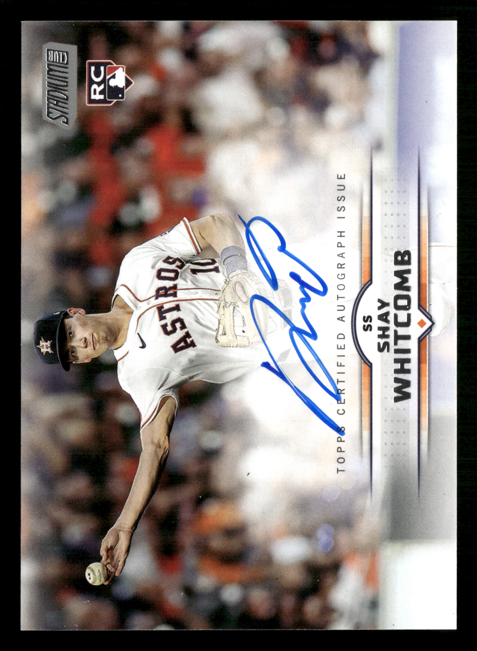 2025 Stadium Club #SCBA-SW Shay Whitcomb Base Autographs