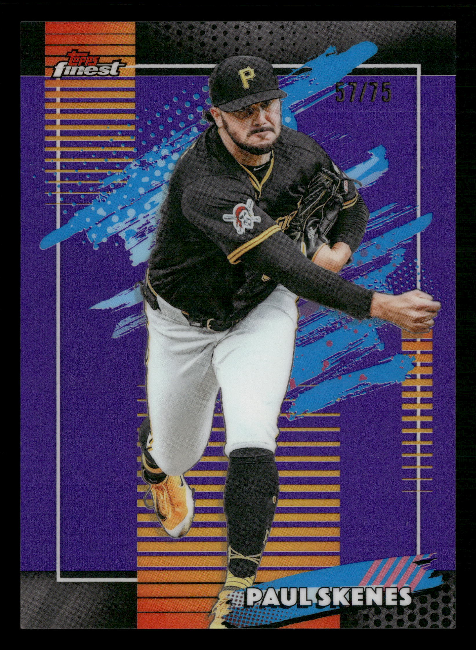 2026 Finest #110 Paul Skenes Purple Refractors #/75