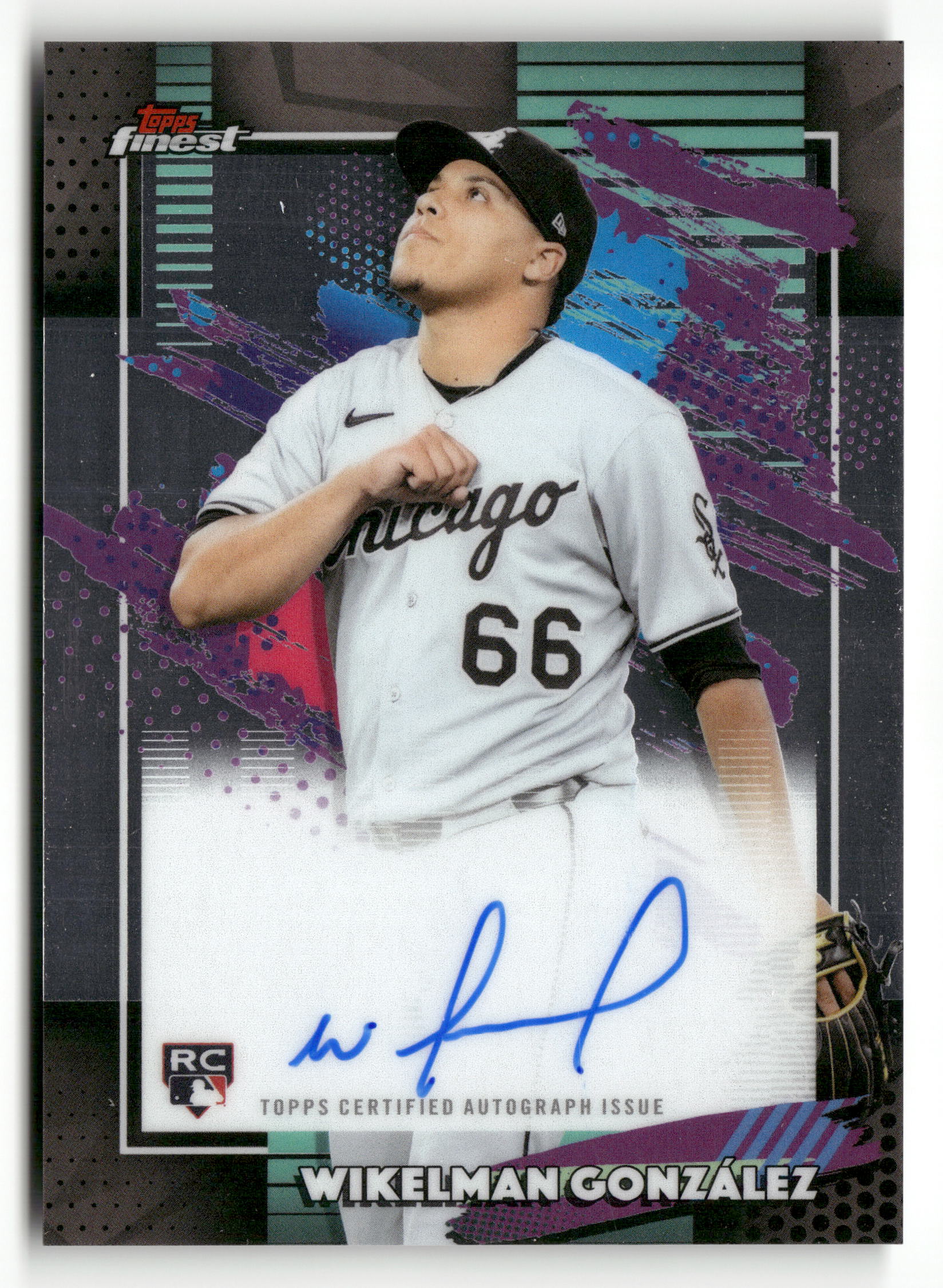 2026 Finest #FA-WG Wikelman González Finest Autographs