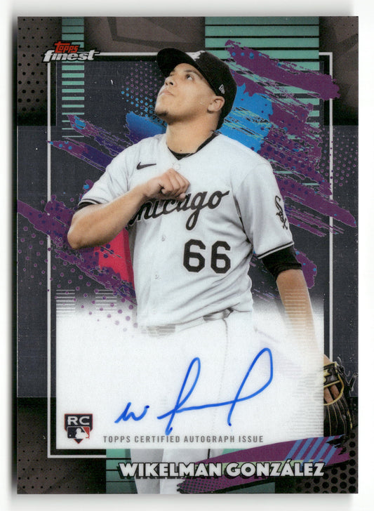 2026 Finest #FA-WG Wikelman González Finest Autographs