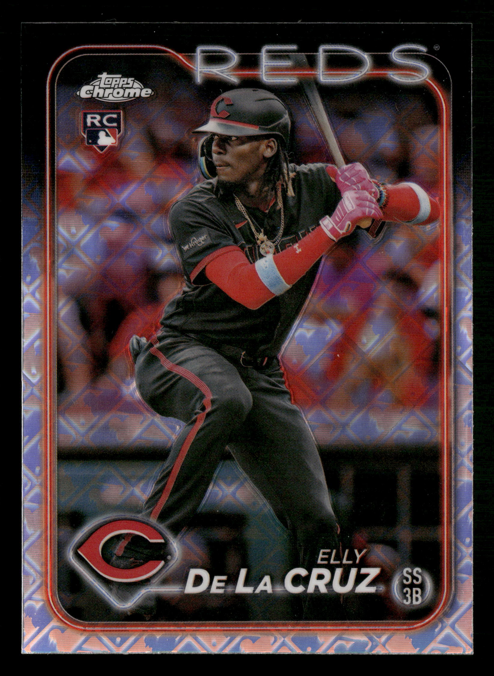 2024 Topps Chrome Logofractor Edition #44 Elly De La Cruz