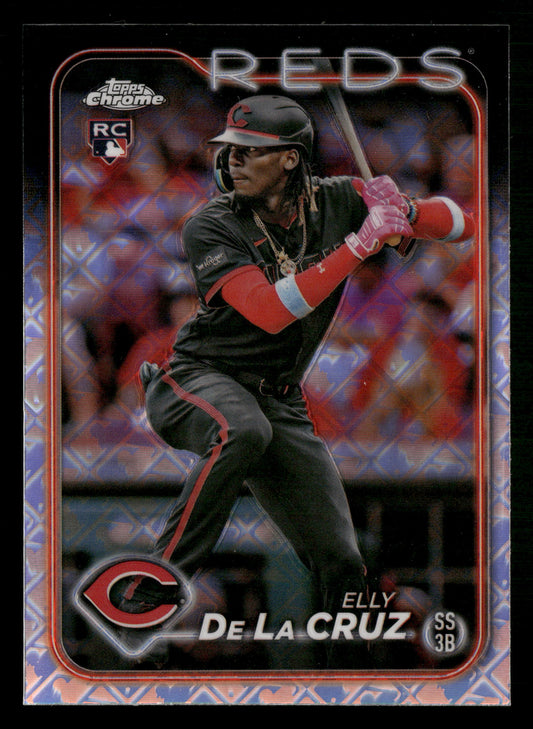 2024 Topps Chrome Logofractor Edition #44 Elly De La Cruz