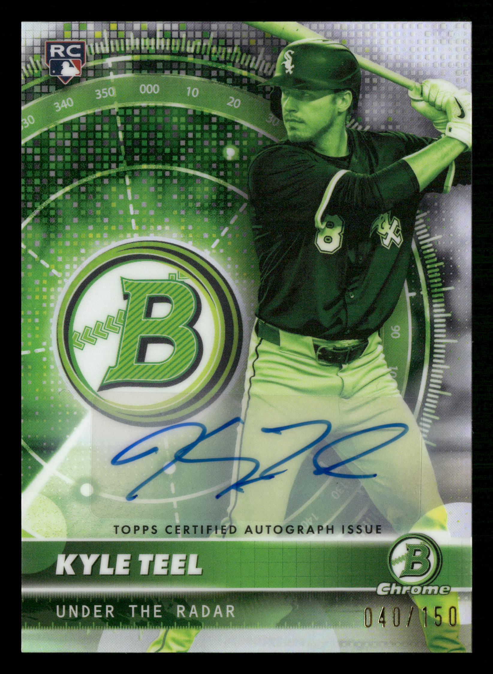 2026 Bowman #UR-6 Kyle Teel Under the Radar RC Auto #/150