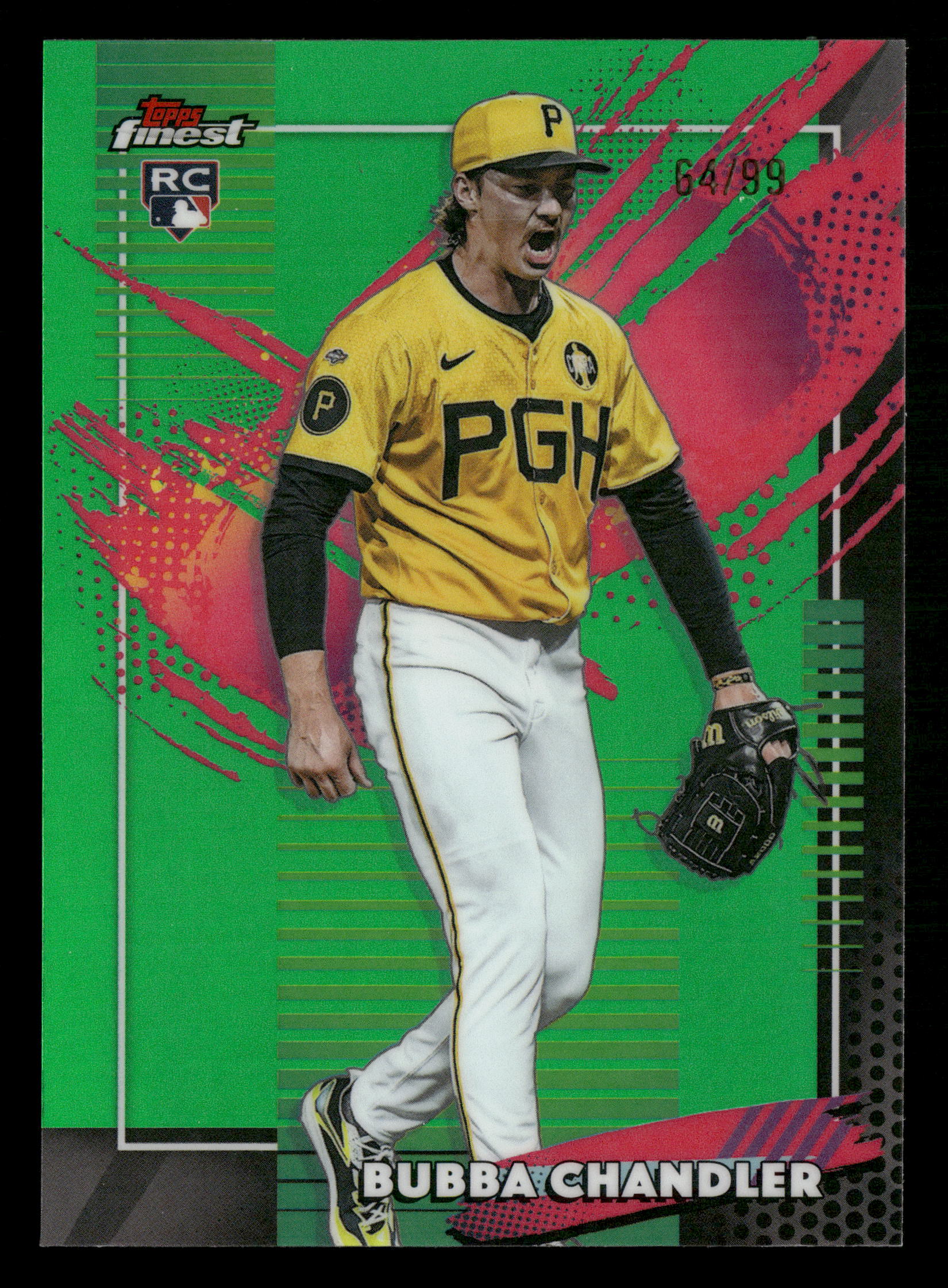 2026 Finest #272 Bubba Chandler Green Refractors #/99