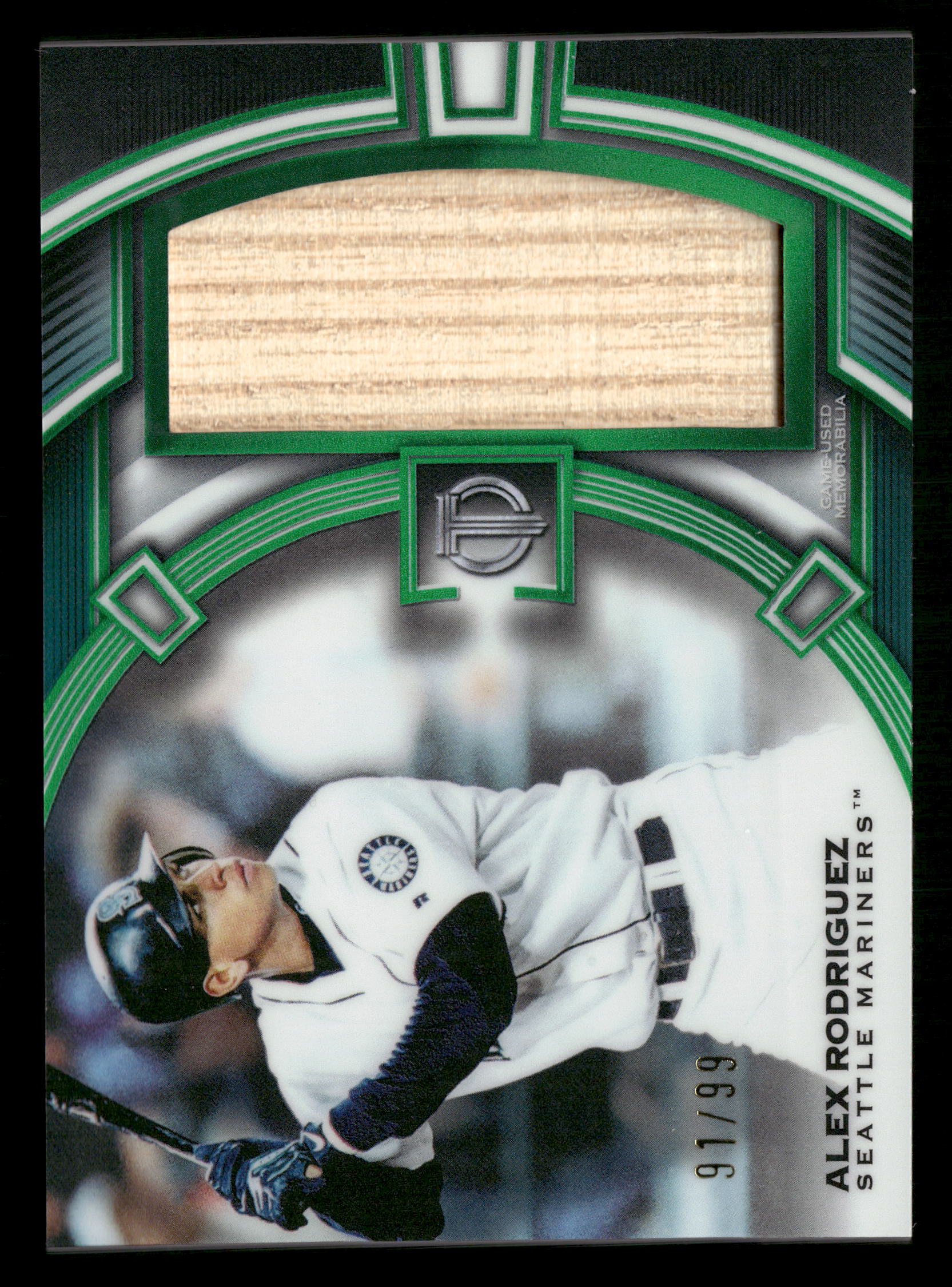 2026 Topps Tribute #TJR-ARO Alex Rodriguez Tribute Jumbo Relics Green #/99