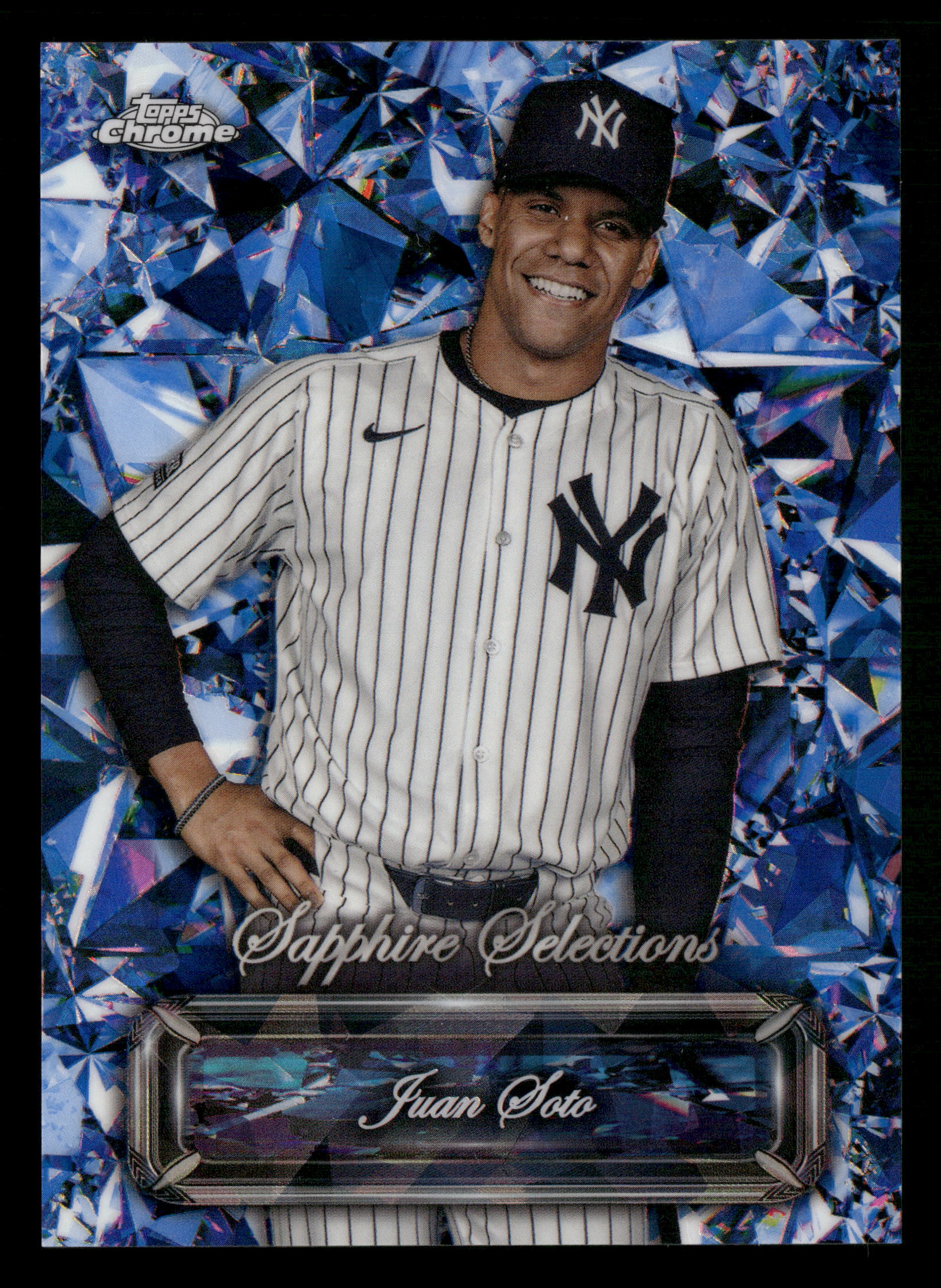 2024 Topps Chrome Update Sapphire Edition #SS-13 Juan Soto Sapphire Selections