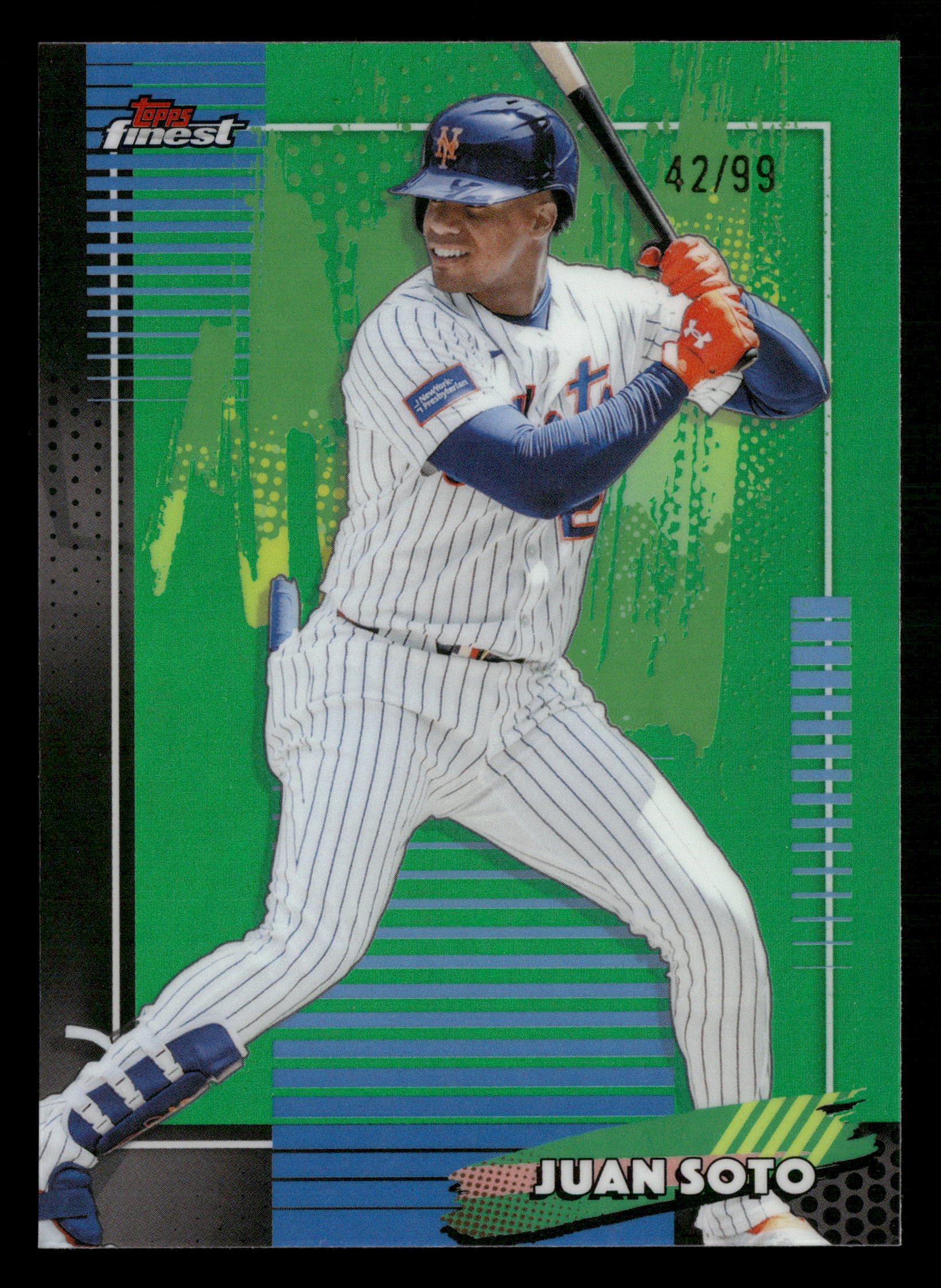 2026 Finest #18 Juan Soto Green Refractors #/99