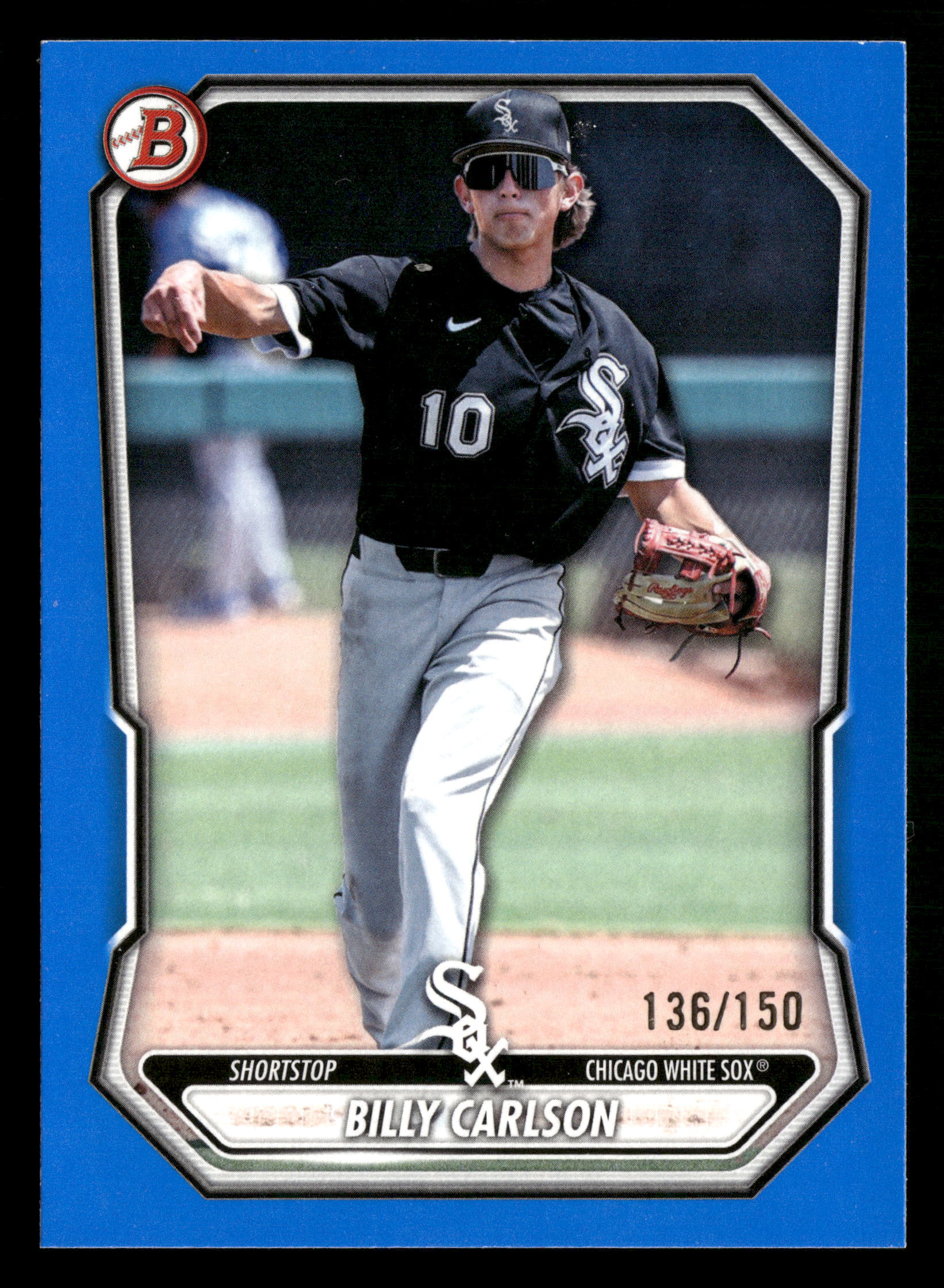 2026 Bowman #BP-44 Billy Carlson Prospects Blue #/150