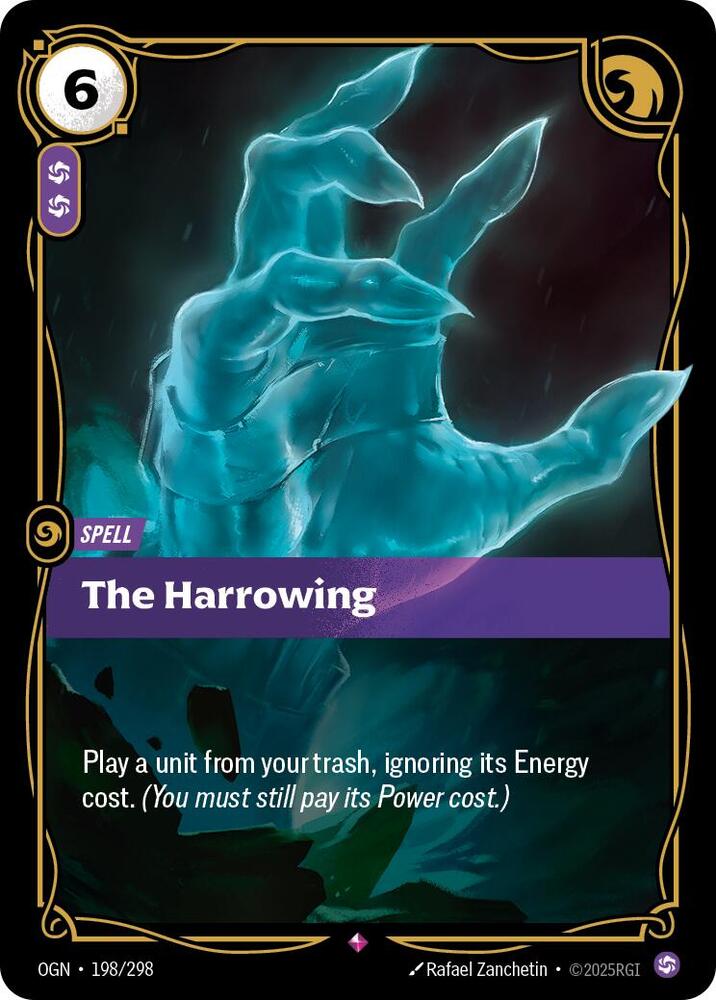 The Harrowing 198/298 (Origins)  - Foil