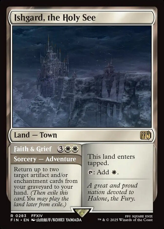 Ishgard the Holy See // Faith & Greif 283 (FINAL FANTASY)  - Foil