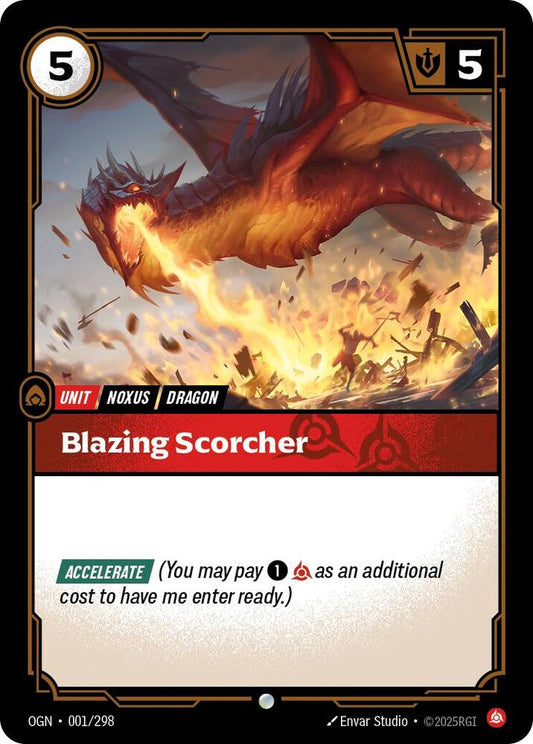 Blazing Scorcher 1/298 (Origins)  - Foil