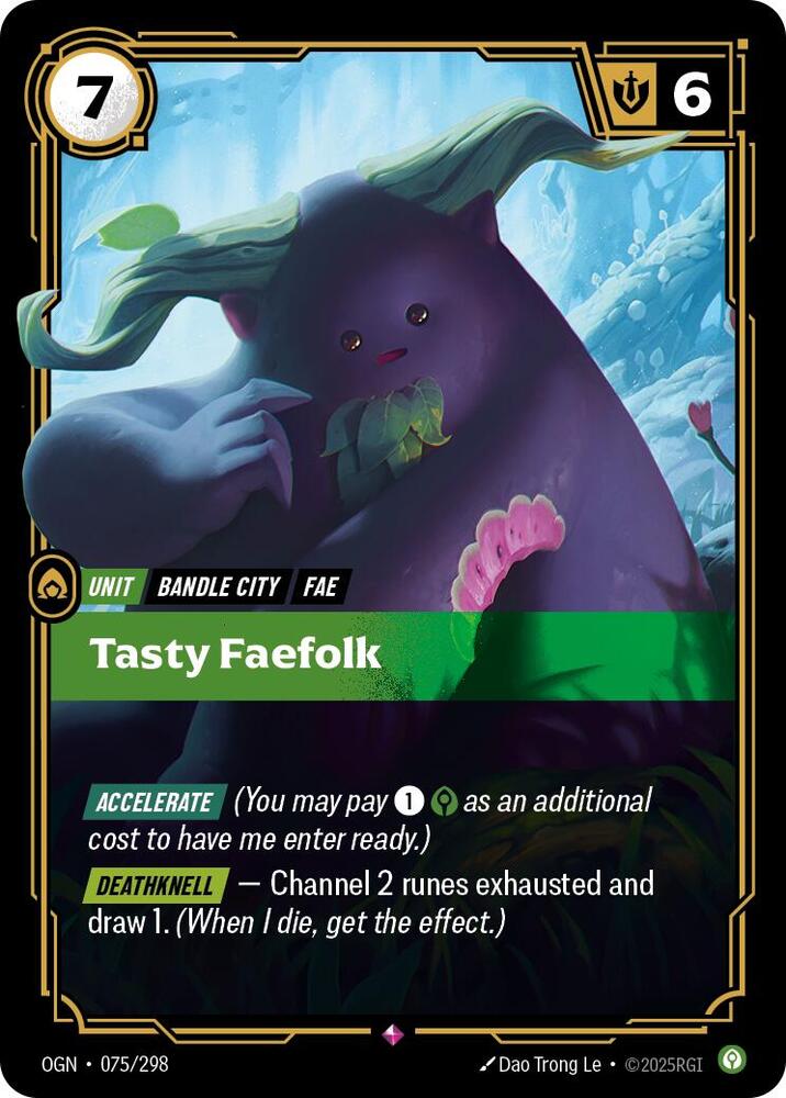 Tasty Faefolk 75/298 (Origins)  - Foil