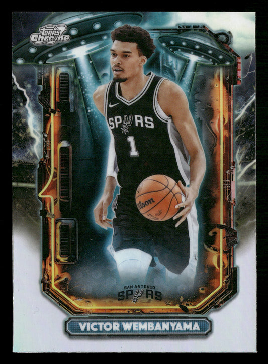 2025-26 Topps Chrome Cosmic #ET-7 Victor Wembanyama Extraterrestrial Talent