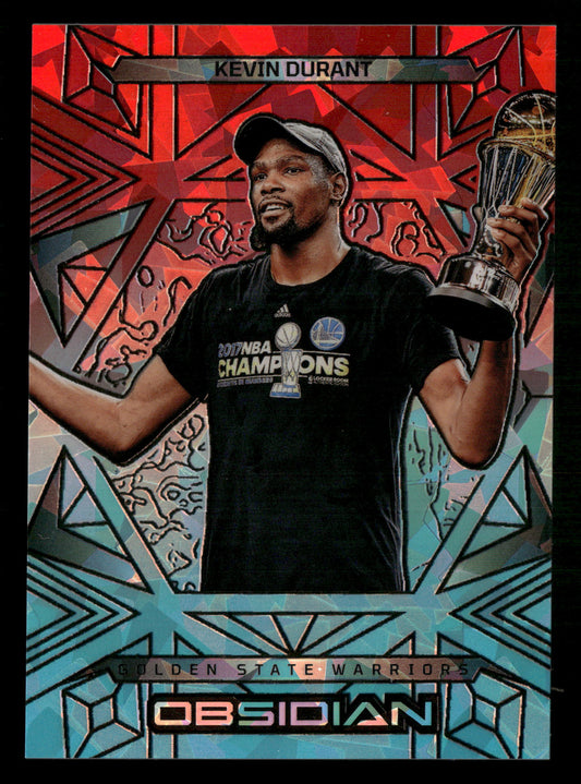 2024-25 Panini Obsidian #185 Kevin Durant Electric Etch Fire and Ice #/49