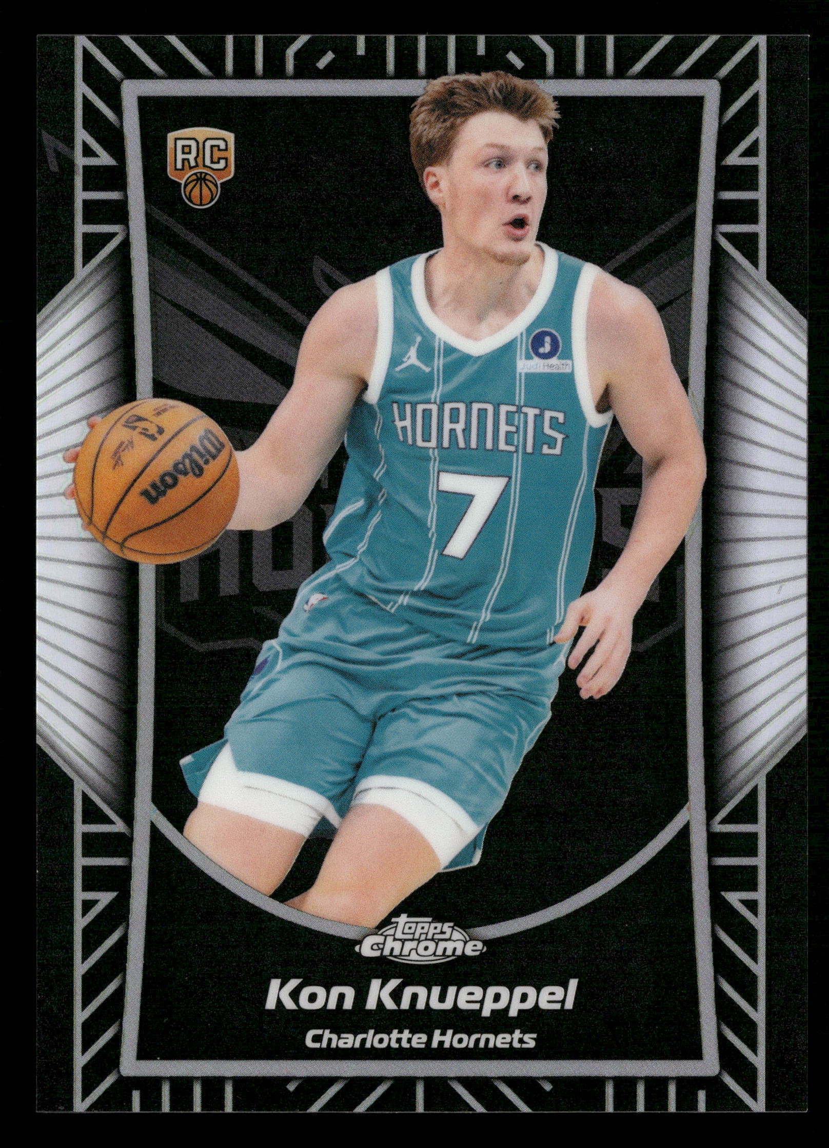 2025-26 Topps Chrome Update #SE-14 Kon Knueppel Shadow Etch