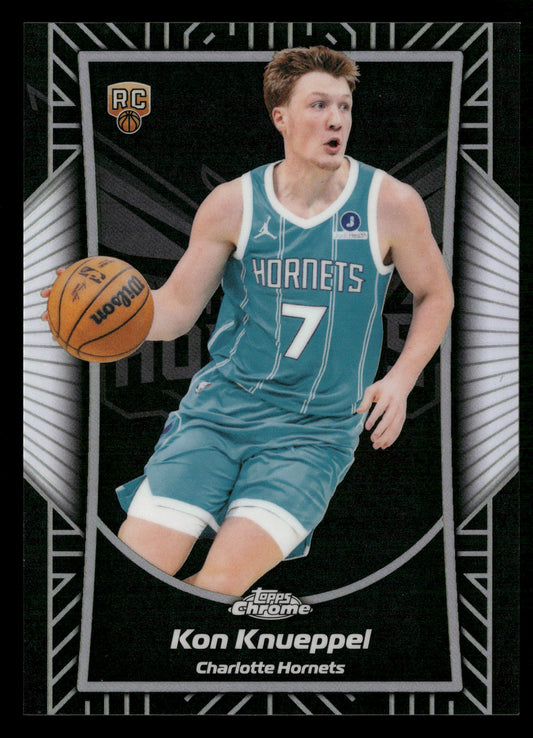 2025-26 Topps Chrome Update #SE-14 Kon Knueppel Shadow Etch