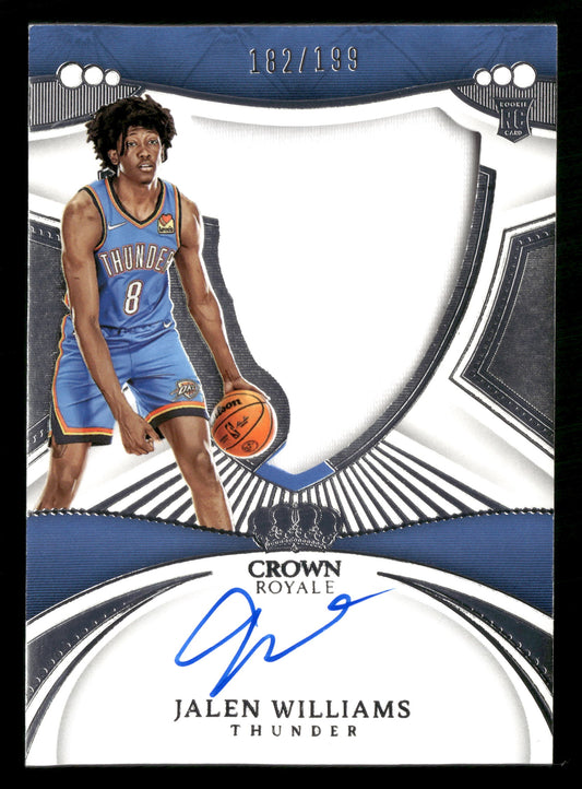 2022-23 Panini Crown Royale #125 Jalen Williams #/199