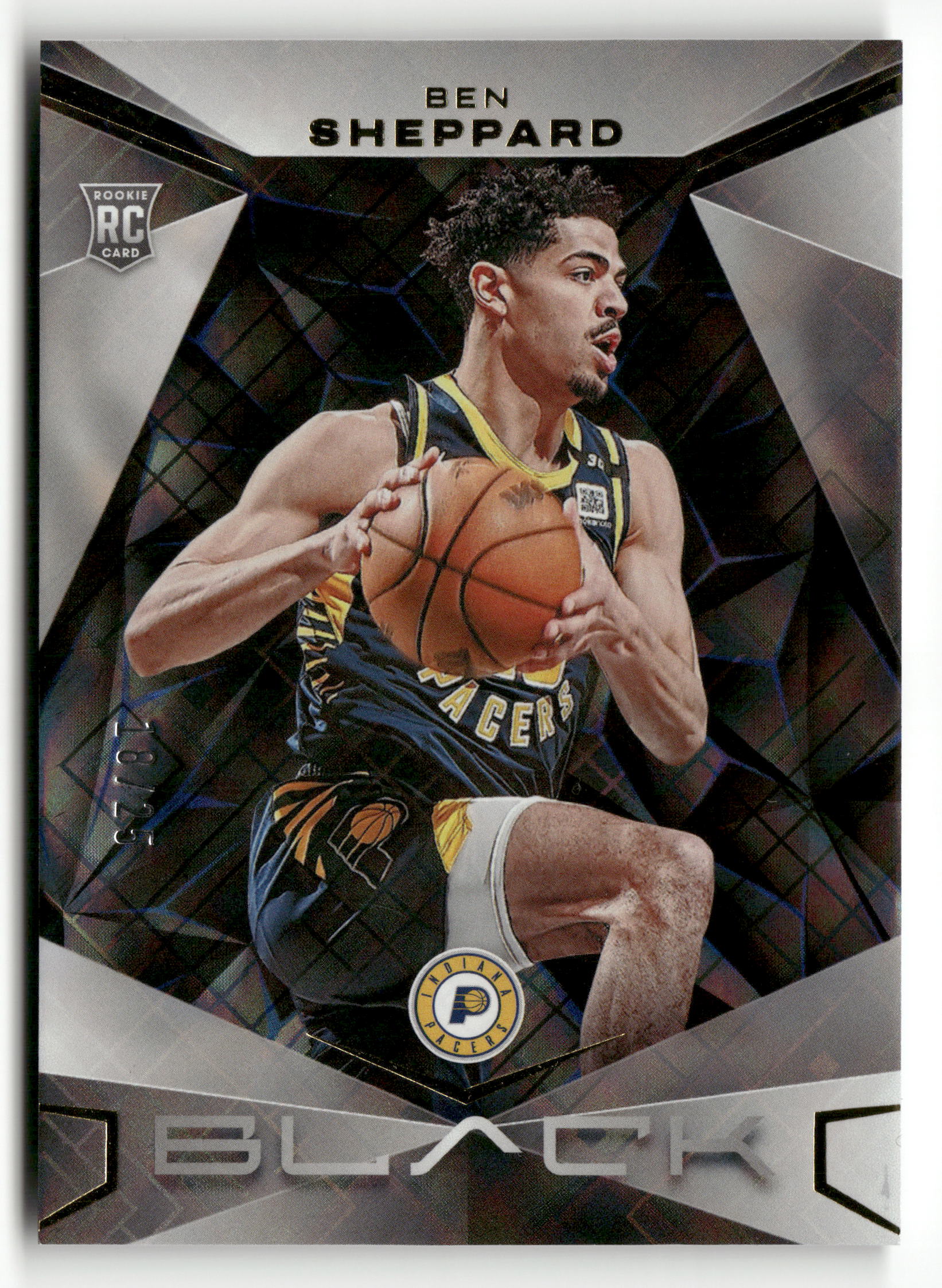 2023-24 Panini Black #86 Ben Sheppard Gold #/25