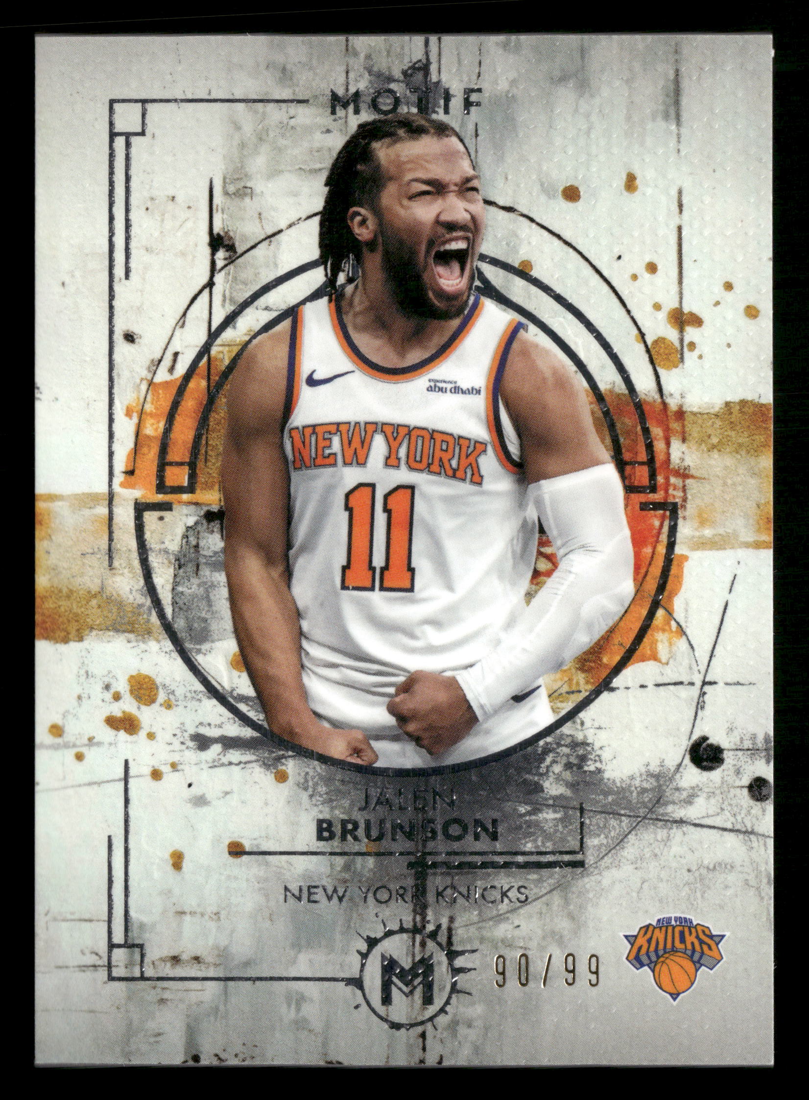 2025-26 Topps Motif #9 Jalen Brunson #/99
