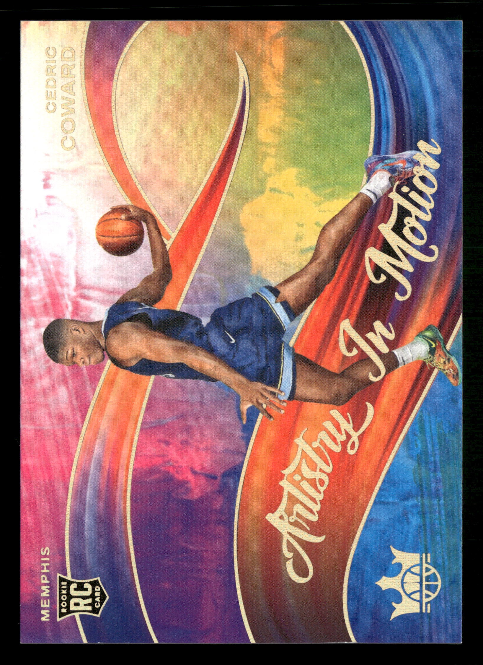 2025-26 Panini Court Kings #9 Cedric Coward Artistry in Motion RC #/10