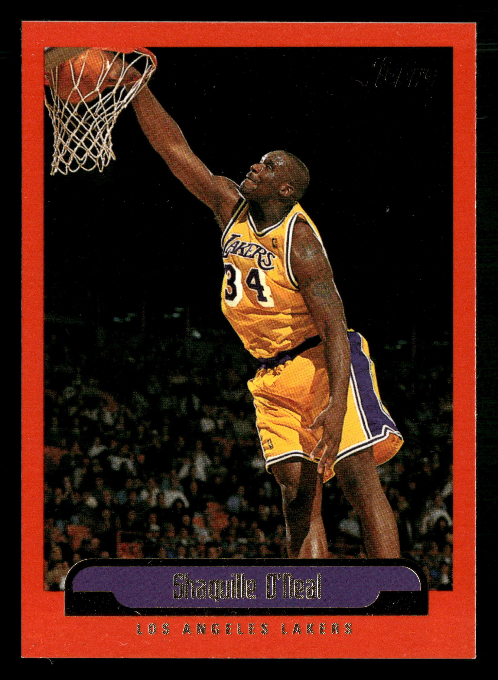 1999-00 Topps #23 Shaquille O'Neal