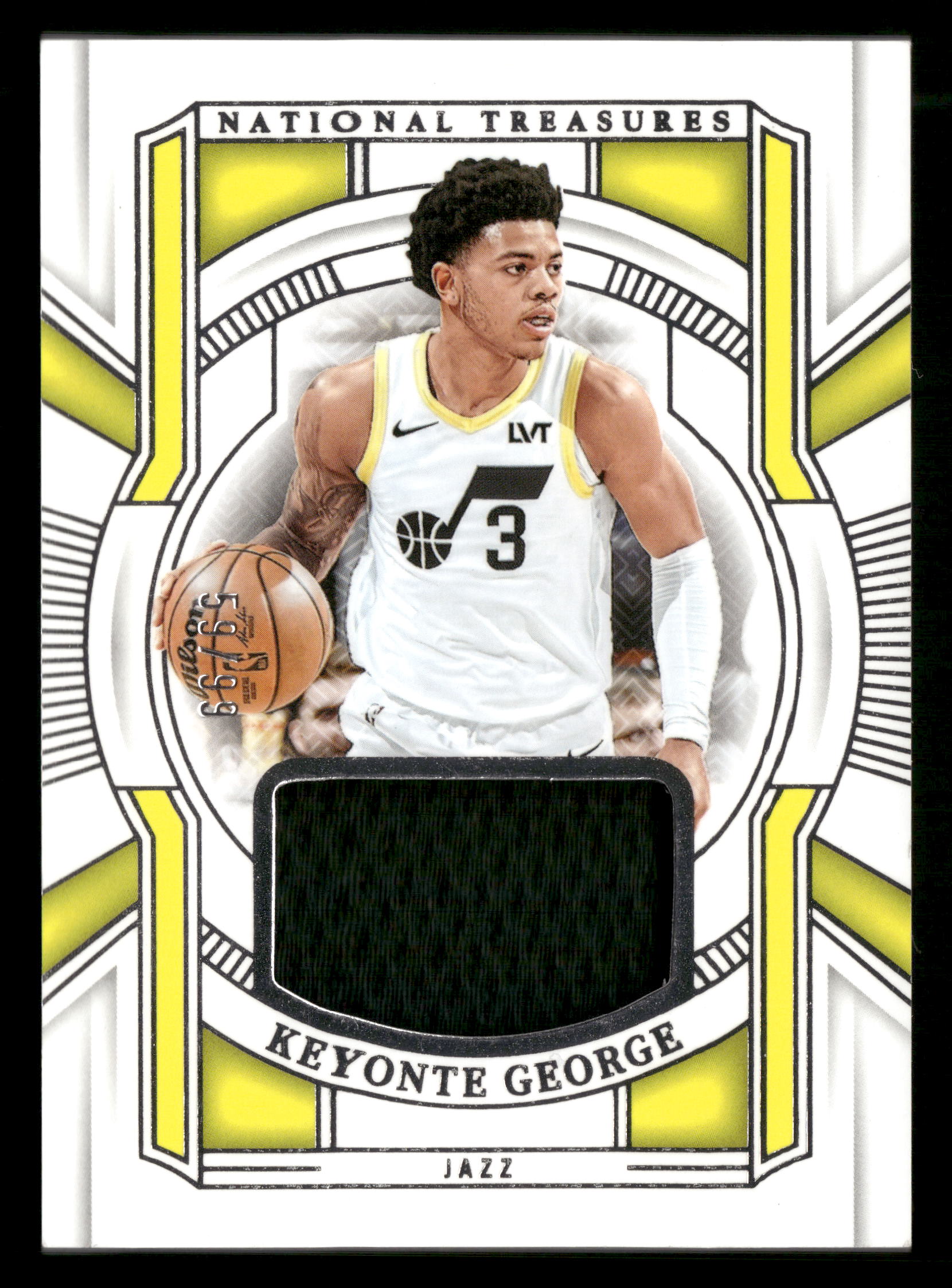 2024-25 National Treasures #FT-KGE Keyonte George Franchise Treasures #/99