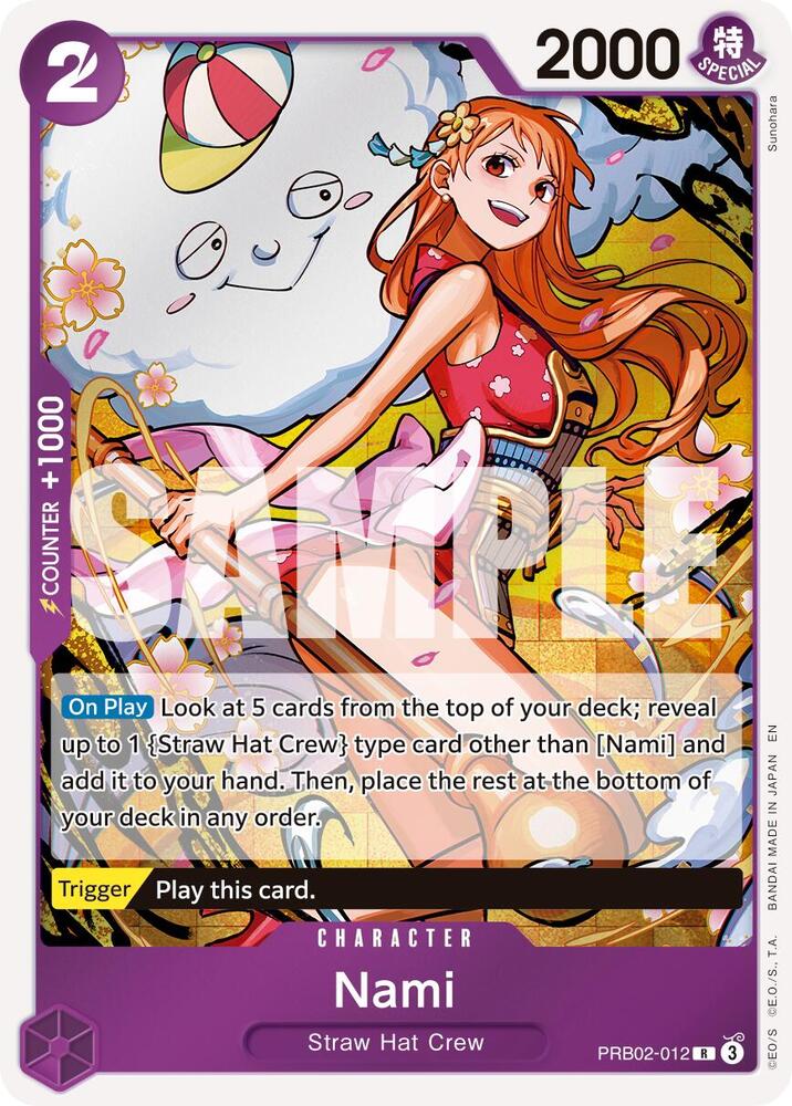 Nami PRB02-012 (Premium Booster -The Best- Vol. 2)  - Foil