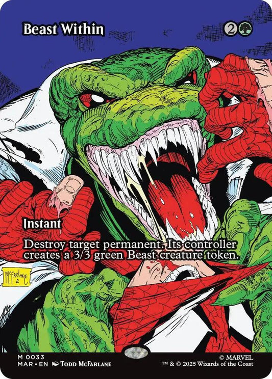 Beast Within 33 (Marvel Universe Eternal-Legal)  - Borderless