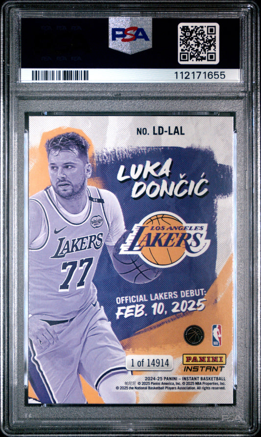 2024 Panini Instant NBA #LDLAL Luka Doncic PSA 9