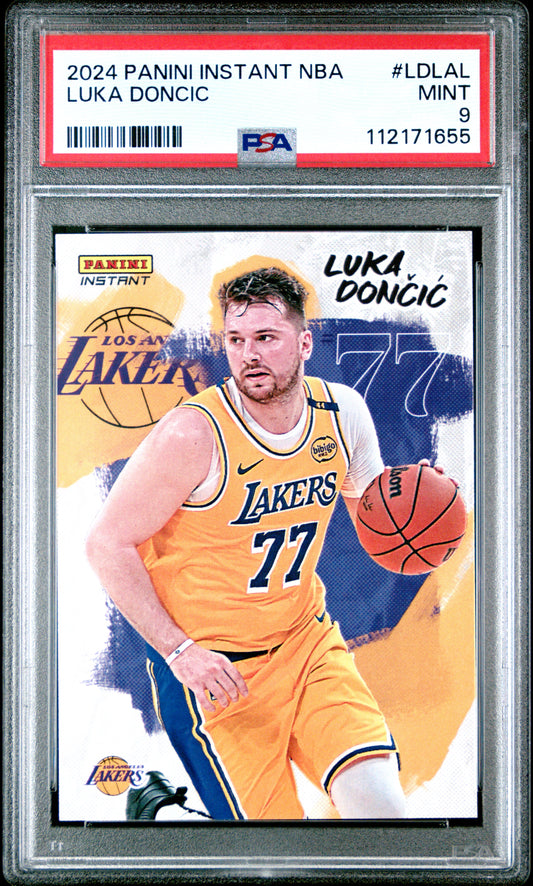2024 Panini Instant NBA #LDLAL Luka Doncic PSA 9