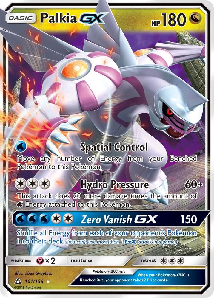 Palkia GX 101/156 (SM - Ultra Prism)  - Holofoil