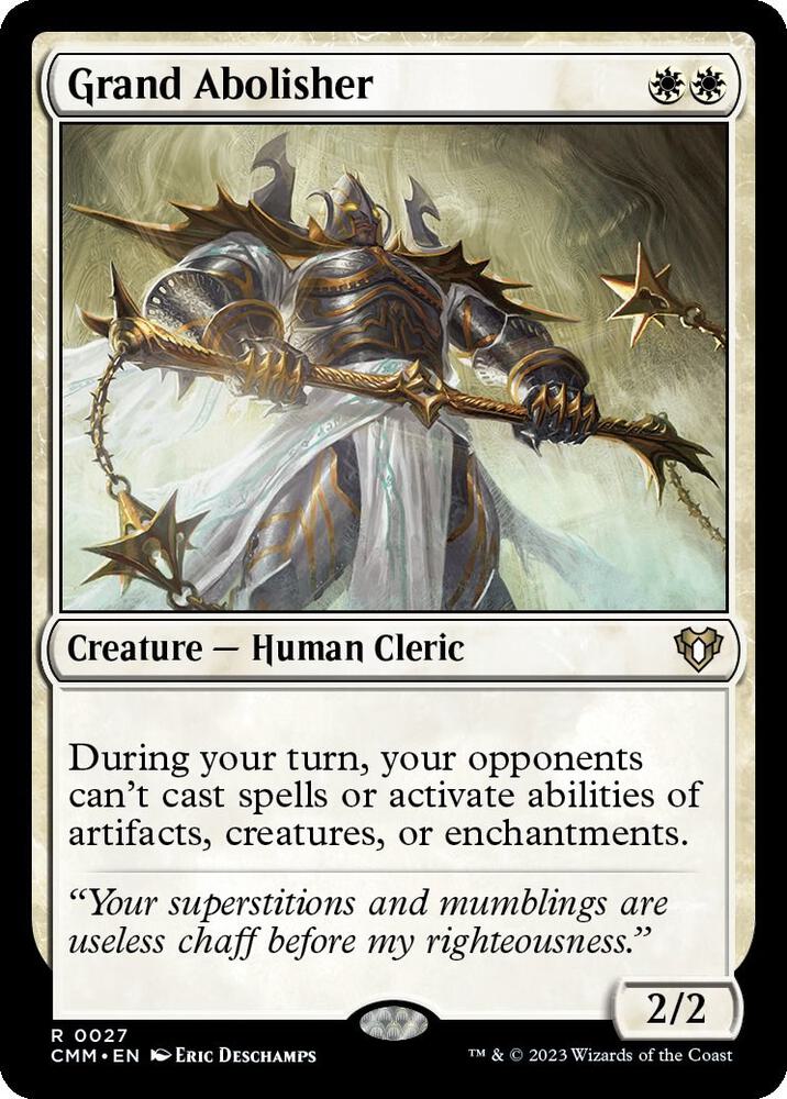 Grand Abolisher 27 (Commander Masters)  - Foil