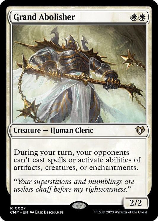 Grand Abolisher 27 (Commander Masters)  - Foil