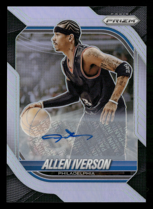 2025-26 Panini Prizm #143 Allen Iverson Autographs Base Prizm