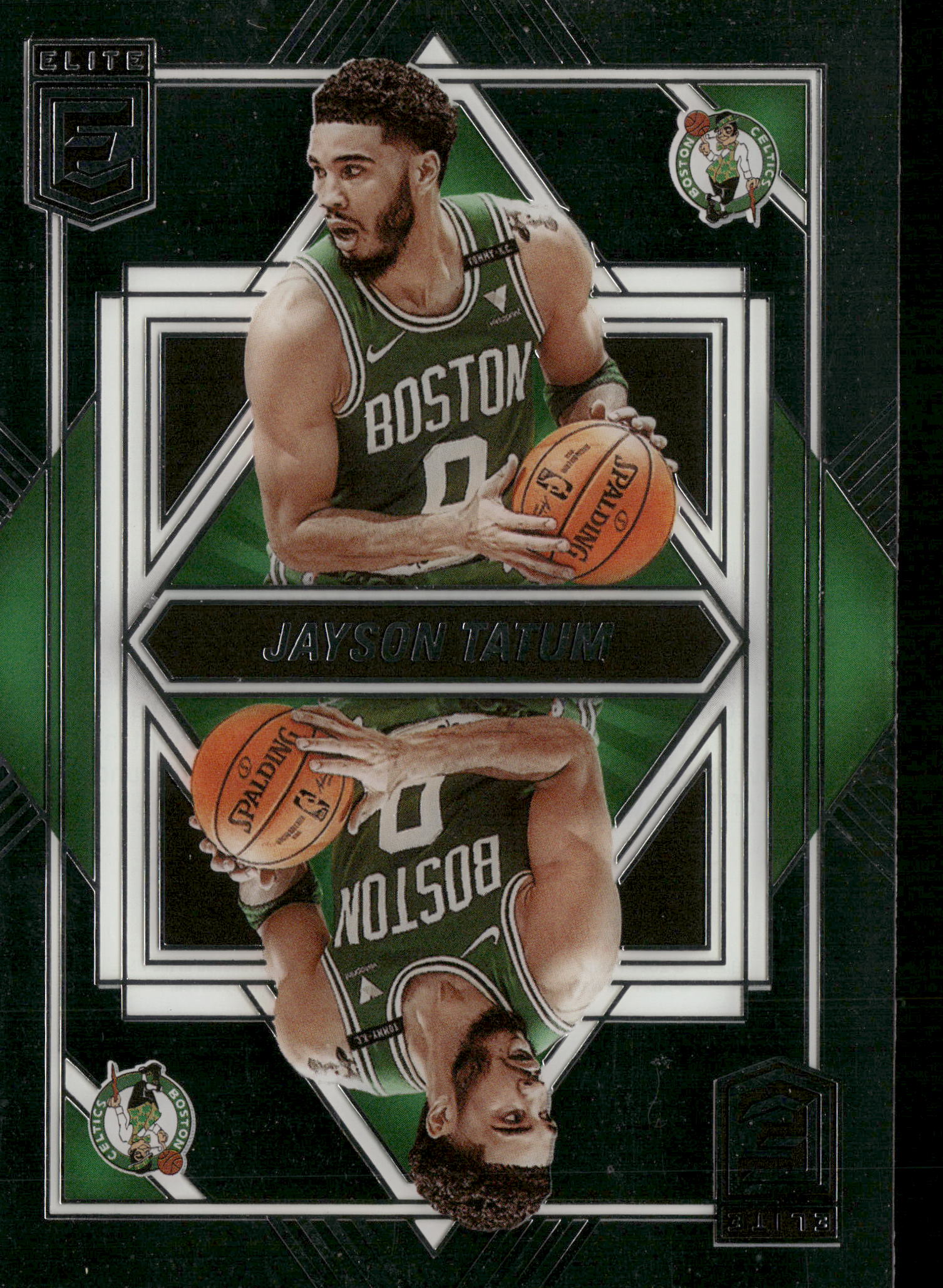 2021-22 Donruss Elite #11 Jayson Tatum Deck