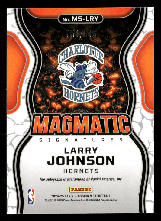 2024-25 Panini Obsidian #MS-CWL Cason Wallace Magmatic Signatures #/149