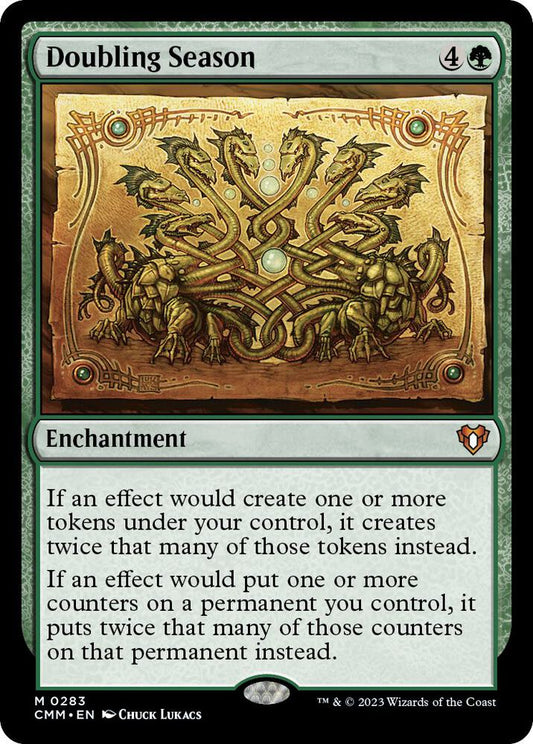 Doubling Season 283/451 (Commander Masters)  - Foil