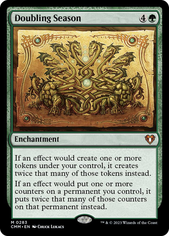 Doubling Season 283/451 (Commander Masters)  - Foil