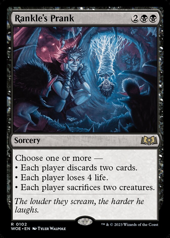 Rankles Prank 102 (Wilds of Eldraine)  - Foil