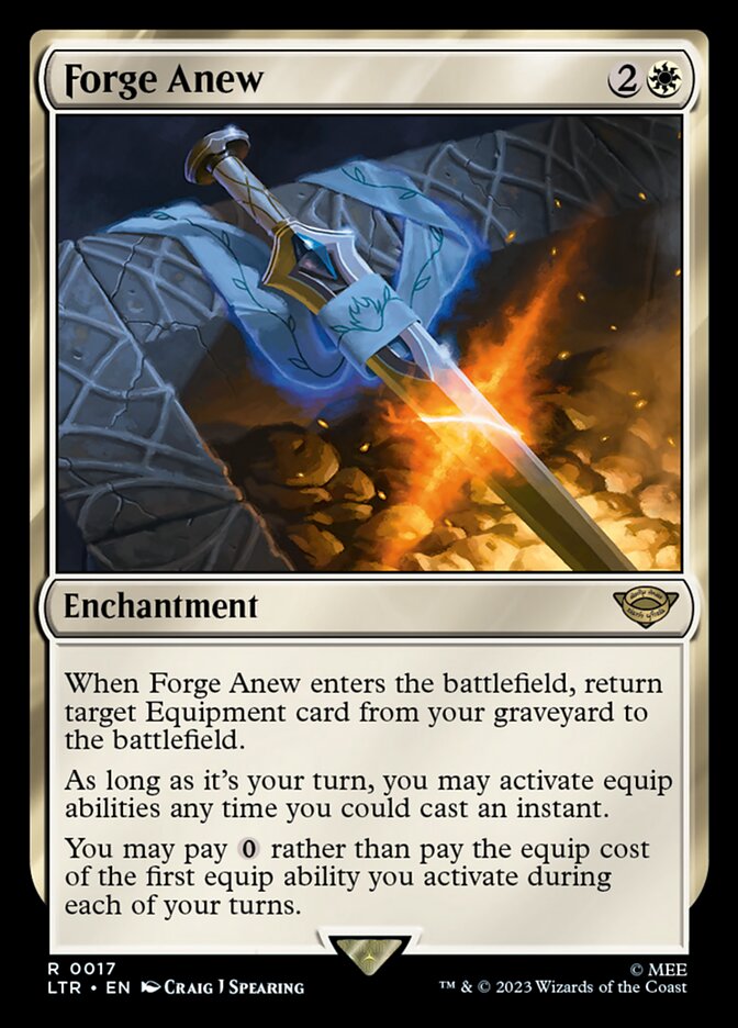 Forge Anew 17 (Universes Beyond: The Lord of the Rings: Tales of Middle-earth)  - Foil
