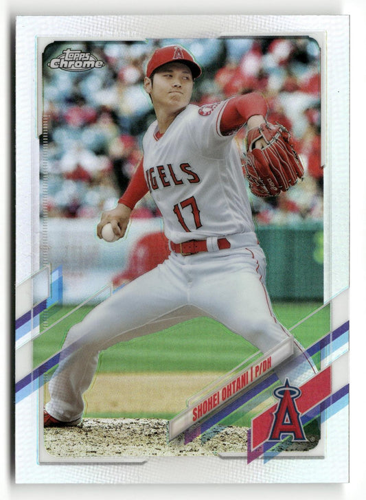 2021 Topps Chrome #159 Shohei Ohtani Refractor