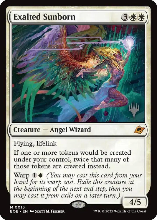 Exalted Sunborn 15 (Promo Pack: Edge of Eternities)  - Foil